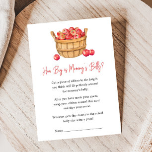 Fall Apple Basket Baby Shower How Big Is Game