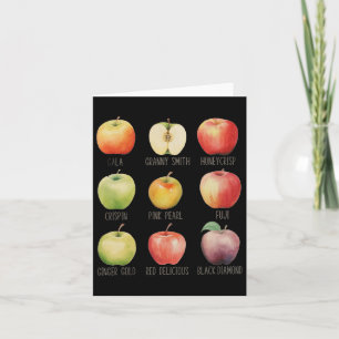 Fall Apple Picking Apple Orchard Boho Farm Fesh To Card