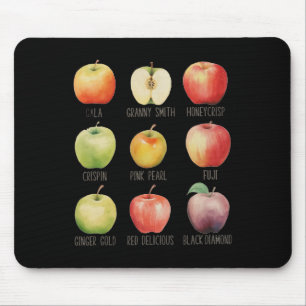Fall Apple Picking Apple Orchard Boho Farm Fesh To Mouse Mat
