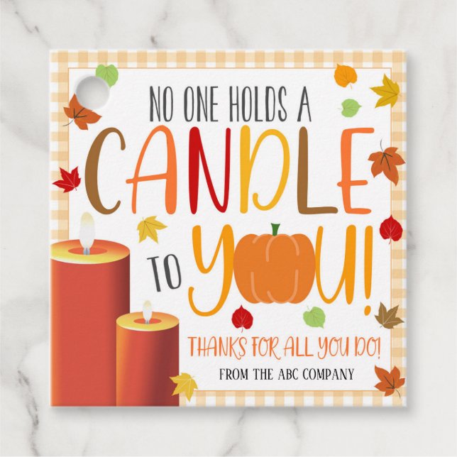 Fall Appreciation Gift Tags (Front)