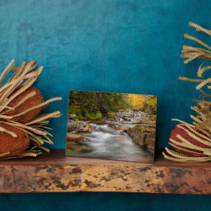 Fall at Jefferson Brook, New Hampshire Plaque