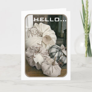 FALL/AUTUMN ALL OCCASION GREETING CARD ADULT