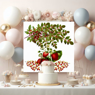 Fall & Autumn Berry Foliage Poster