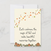 Fall Autumn Cards