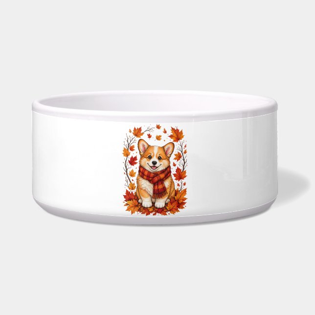 Fall Autumn Corgi Dog Cosy (Front)