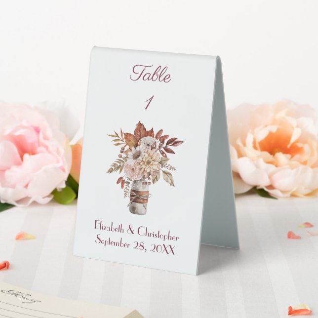 Fall Autumn Floral Watercolor Wedding  (In SItu (Wedding))