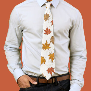 Fall Autumn Foliage Fall Leaves Simple Greenery Tie