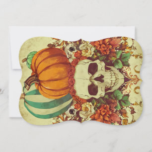 Fall/Autumn/Halloween/pumpkin/skeleton