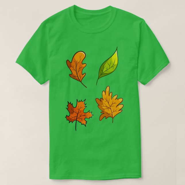Fall autumn leaves1 T-Shirt (Design Front)
