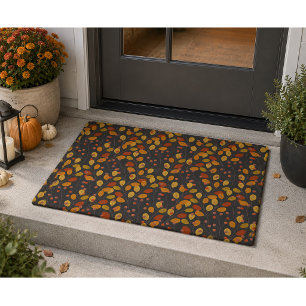 Fall Autumn Leaves & Berries Doormat