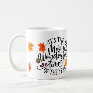 Fall Autumn Leaves 🍁 Coffee Mug