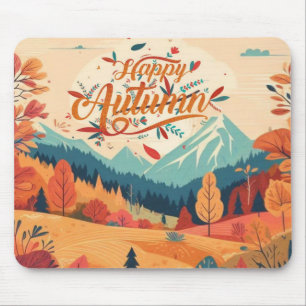 Fall/Autumn/leaves/colourful Mouse Mat