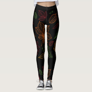 Fall/Autumn Leaves Leggings