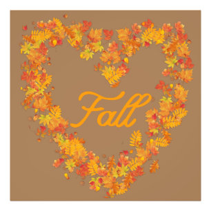 Fall Autumn Leaves Photo Print