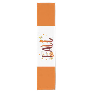 Fall/Autumn/Leaves Short Table Runner