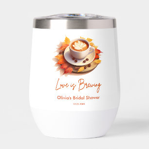 Fall Autumn Love is Brewing Coffee Bridal Shower