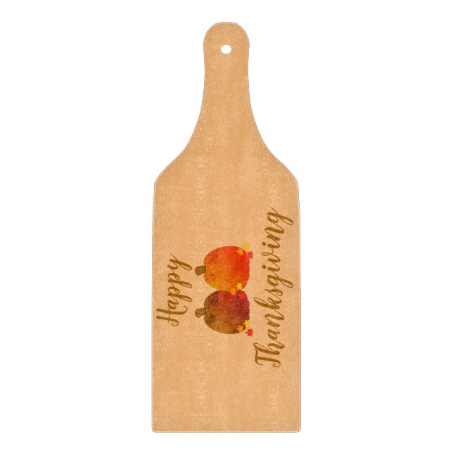 Fall/Autumn/Pumpkin Cutting Board (Front)