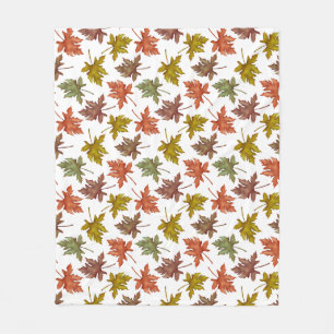 Fall Autumn Rustic Thanksgiving  Fleece Blanket