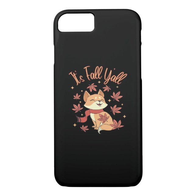 Fall Autumn Season Collection It’s Fall Y’all Fall Case-Mate iPhone Case (Back)