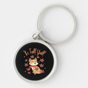 Fall Autumn Season Collection It’s Fall Y’all Fall Key Ring