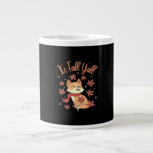 Fall Autumn Season Collection It’s Fall Y’all Fall Large Coffee Mug