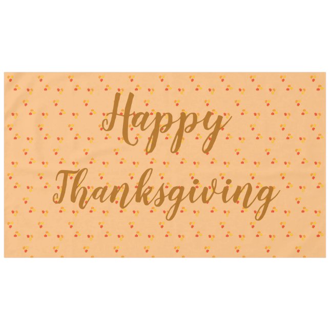 Fall/Autumn Tablecloth (Front (Horizontal))