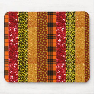 Fall Autumn Thanksgiving Harvest Leaves Falling Mouse Mat