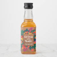 Fall Autumn Thanksgiving Leaves on Leather