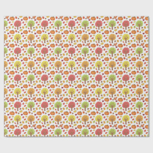 fall autumn wrapping paper