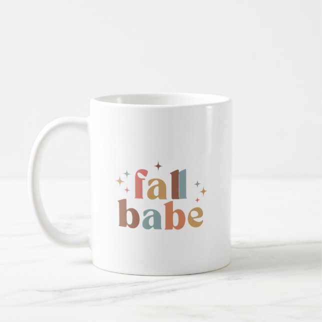 Fall Babe Coffee Mug (Left)