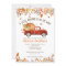 Fall Baby Shower Invitations Little Pumpkin