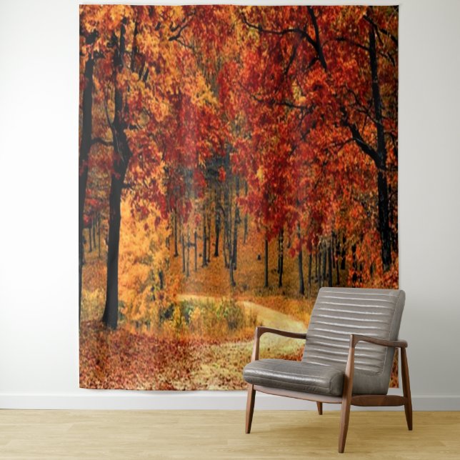 Fall Backdrop Tapestry (In Situ)