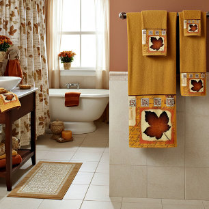 FALL  BATH TOWEL SET