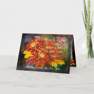 Fall Beauty ~  New year Card
