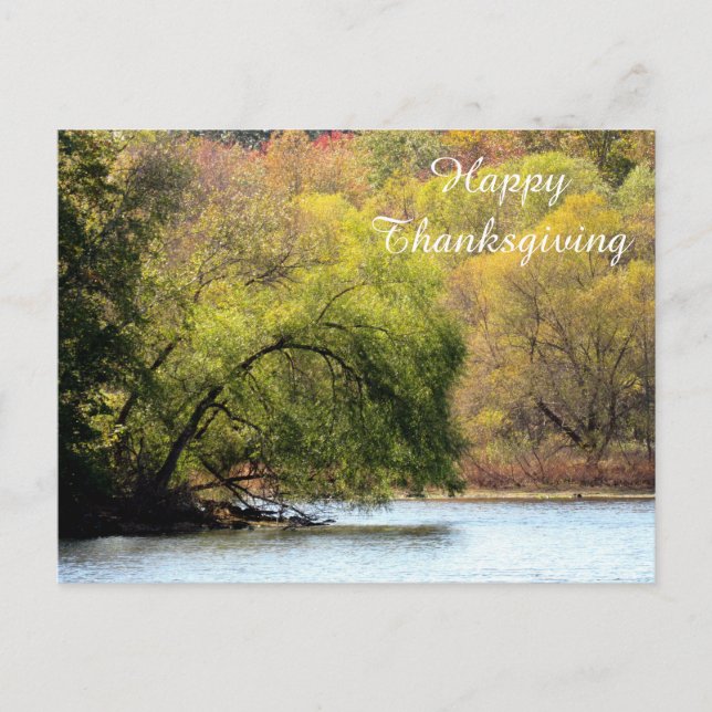 Fall Beauty NJ - Thanksgiving Postcard (Front)