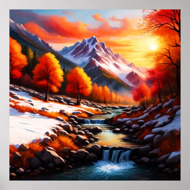 Fall becomes Winter Poster (Front)