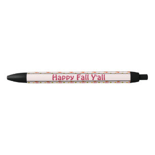 Fall black ink pen