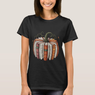 Fall Book Pumpkin, Autumn Cosy Pumpkin Season T-Shirt