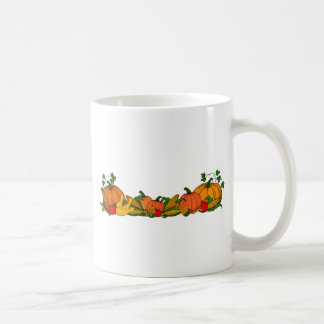 fall border coffee mug
