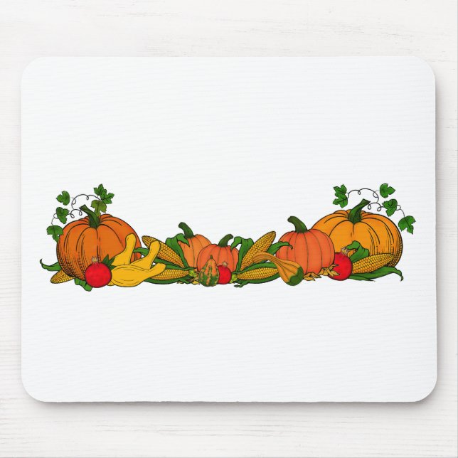 fall border mouse mat (Front)