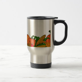 fall border travel mug