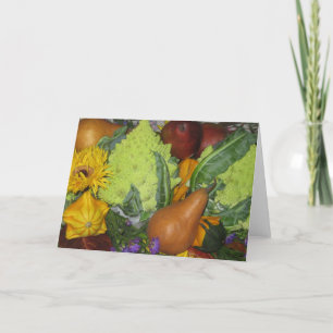 Fall Bouquet-Folded Greeting Card