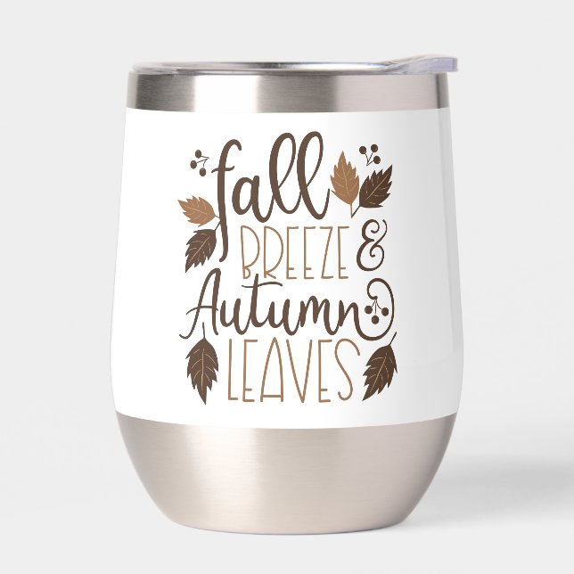 Fall Breeze Autumn Leaves (Left)