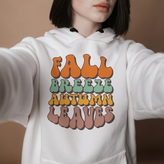 Fall Breeze Autumn Leaves, Fall Vibe, Thanksgiving Hoodie (Creator Uploaded)