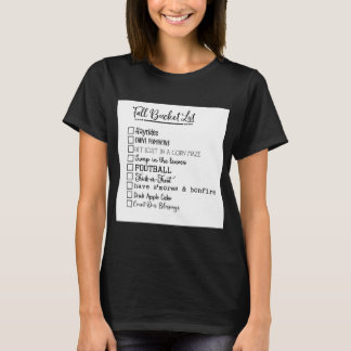 Fall Bucket List Women's T-Shirt