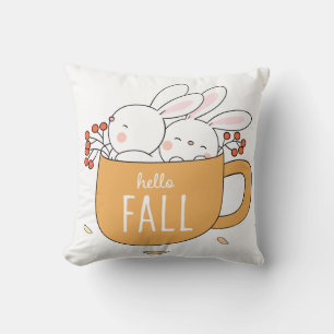 Fall Bunnies Cushion