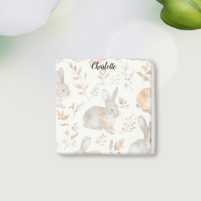 Fall Bunny Post-it Notes (Creator Uploaded)