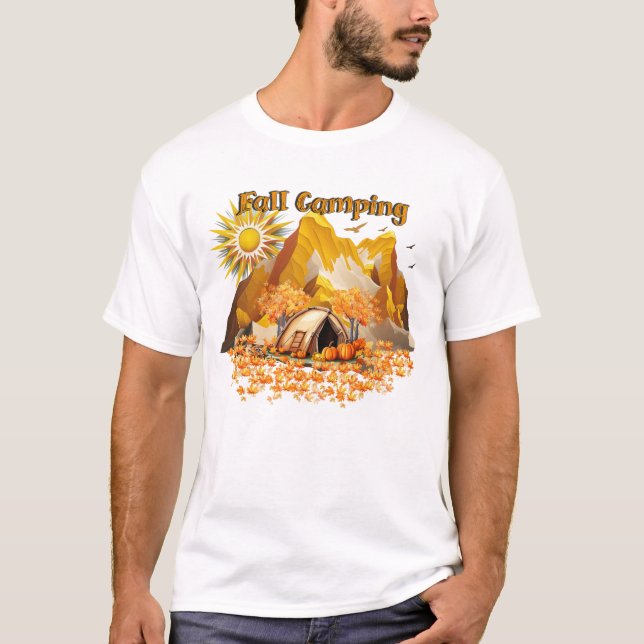 Fall Camping T-Shirt (Front)