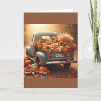 Fall Card, Fall Season Card, Fall, seasonal card