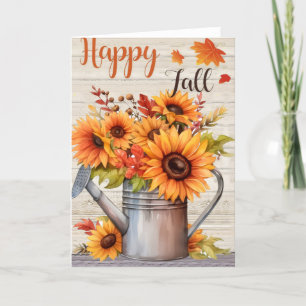 Fall Card, Fall Season Card, Fall, seasonal card, Holiday Card